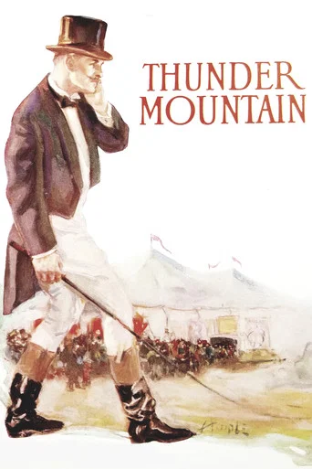 Movie poster for Thunder Mountain (1925)