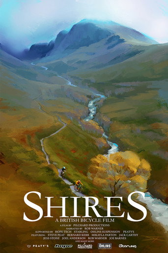 Movie poster for Shires - A British Bicycle Film (2024)