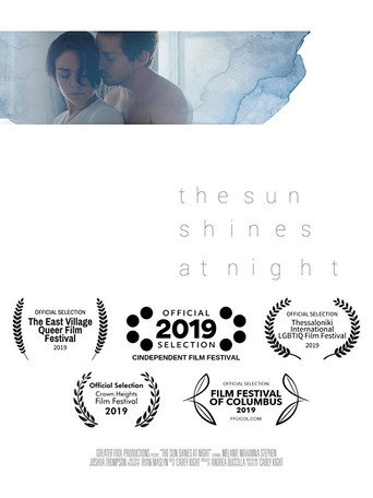 Movie poster for The Sun Shines at Night (2019)