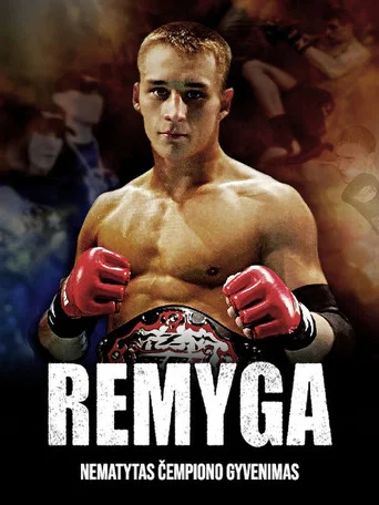 Series poster for Remyga. Nematytas čempiono gyvenimas (2023)