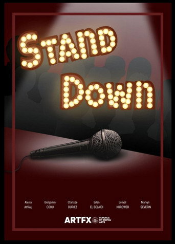 Movie poster for Stand Down (2025)
