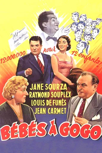 Movie poster for Babies Galore (1956)