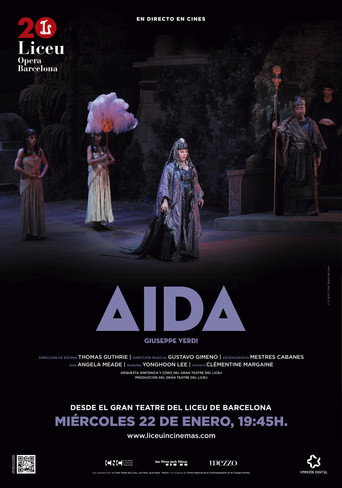 Movie poster for Aida Gran Teatre del Liceu (2020)