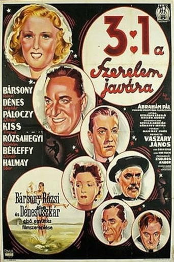 Movie poster for 3:1 For Love (1939)