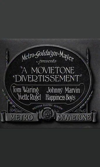 Movie poster for A Movietone Divertissement (1930)