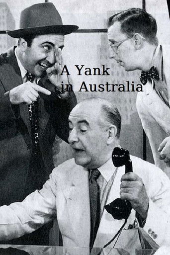 A Yank in Australia poster
