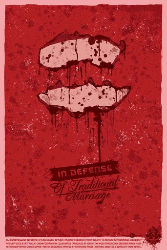 Movie poster for In Defense of Traditional Marriage (2013)