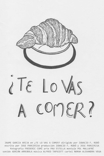 Movie poster for ¿Te lo vas a comer? (2016)