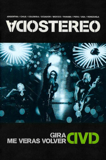 Movie poster for Soda Stereo: Gira Me Verás Volver (2008)
