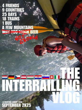 Movie poster for The Interrailing Vlog (2025)