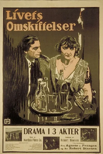 Movie poster for Livets Omskiftelser (1919)