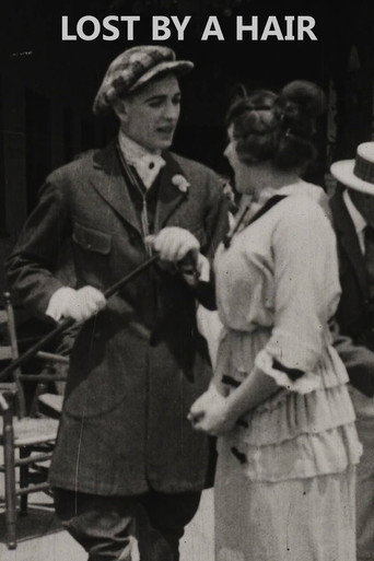 Movie poster for Lost by a Hair (1914)