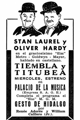 Movie poster for Shivering and Shaking (1930)