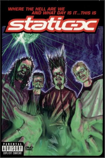 Where the Hell Are We and What Day Is It... This Is Static-X poster