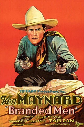 Movie poster for Branded Men (1931)