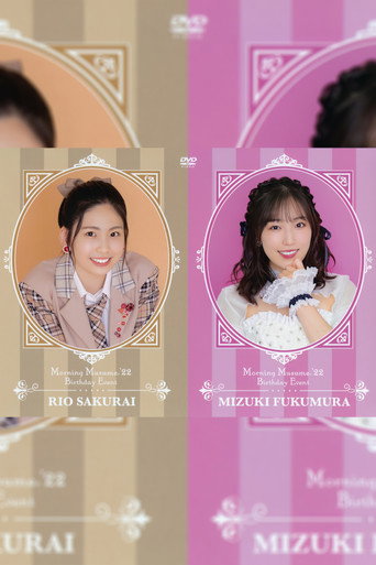 Morning Musume.'22 Fukumura Mizuki・Sakurai Rio Birthday Event poster