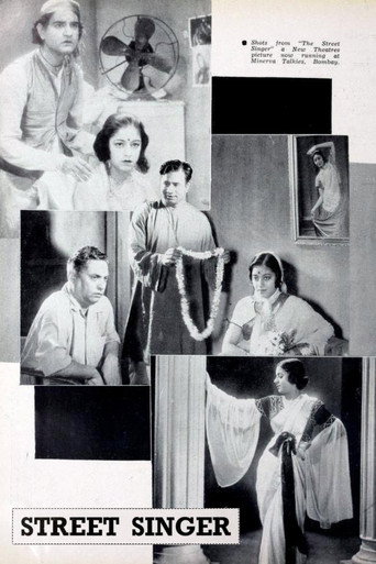 Movie poster for Street Singer (1938)