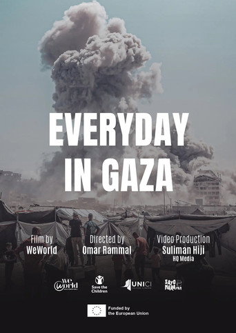 Movie poster for Everyday in Gaza (2025)