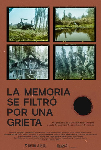 Movie poster for La memoria se filtró por una grieta (2022)