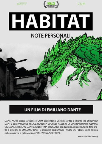 Movie poster for Habitat. Note personali (2014)