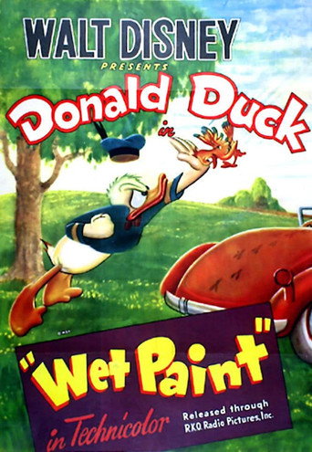 Movie poster for Wet Paint (1946)