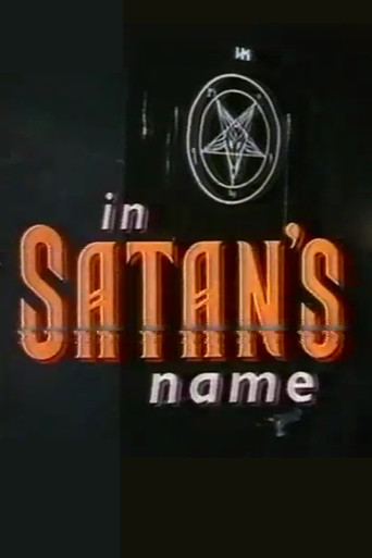 In Satan's Name poster