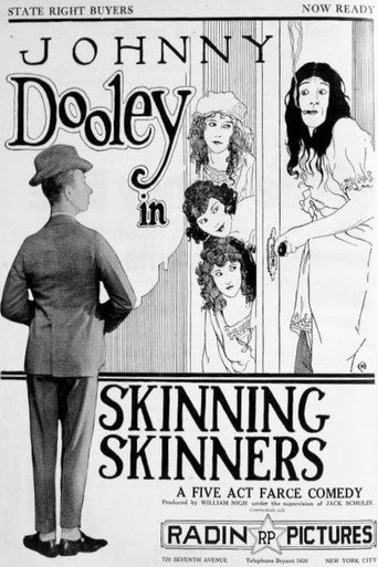 Movie poster for Skinning Skinners (1921)