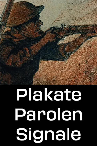 Movie poster for Plakate, Parolen, Signale (1962)