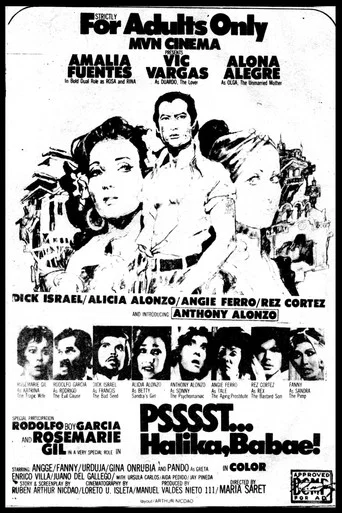 Movie poster for Psssst... Halika Babae! (1974)
