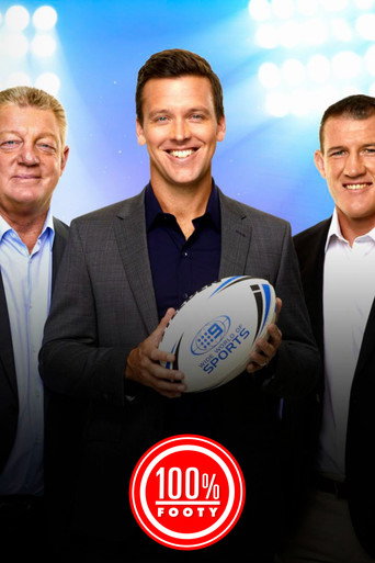 Series poster for 100% Footy (2020)