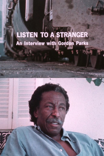 Movie poster for Listen to a Stranger: An Interview with Gordon Parks (1973)