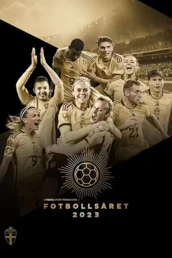 Movie poster for Fotbollsåret 2023 (2024)