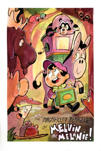 Movie poster for The Magnificent Menagerie of Melvin McMelanie (2016)