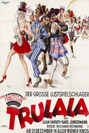 Movie poster for Prinzessin Trulala (1926)