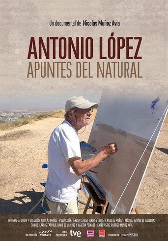 Movie poster for Antonio López: apuntes del natural (2019)