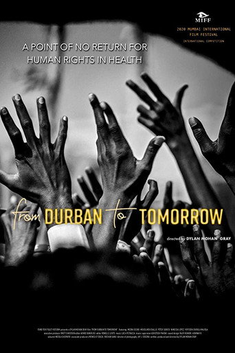 Movie poster for From Durban to Tomorrow (2020)
