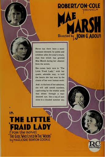 Movie poster for The Little 'Fraid Lady (1920)