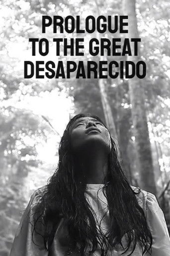 Prologue to the Great Desaparecido poster