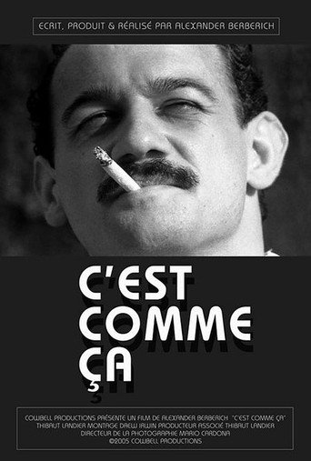 Movie poster for C'est comme ça (2005)