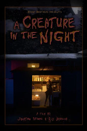 Movie poster for A Creature in the Night