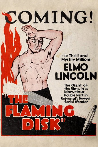 Movie poster for The Flaming Disk (1920)