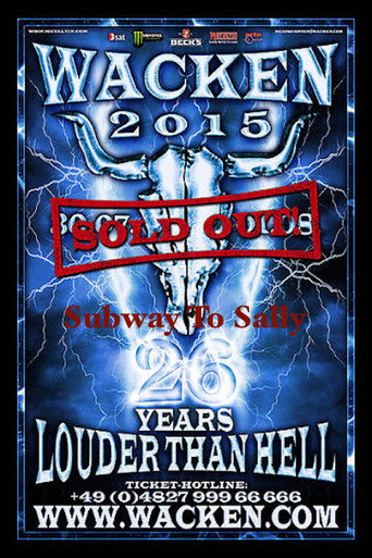 Movie poster for Subway To Sally: Live in Wacken 2015 (2015)