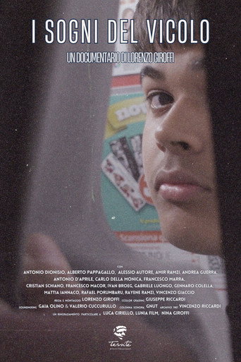 Movie poster for I sogni del vicolo