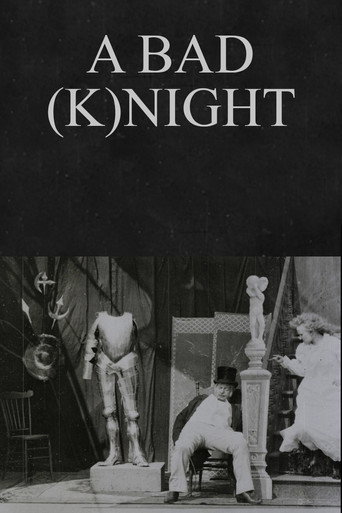 Movie poster for A Bad (K)night (1899)