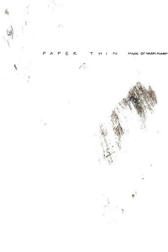 Movie poster for Paper Thin (2024)