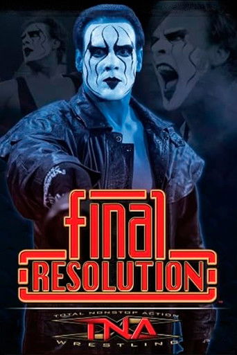 TNA Final Resolution 2006 poster