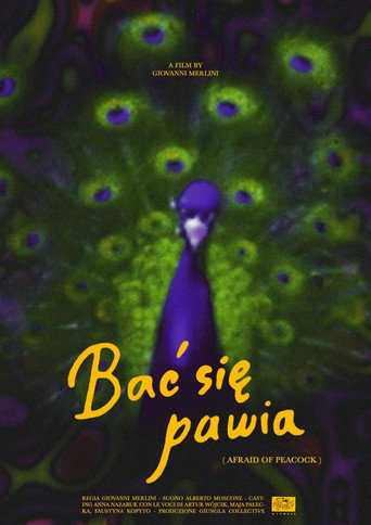 Movie poster for Afraid of Peacock (2025)