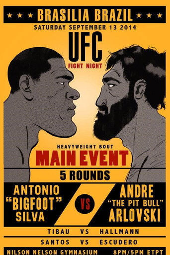 Movie poster for UFC Fight Night: Bigfoot vs. Arlovski (2014)