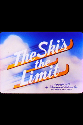Movie poster for The Ski's the Limit (1949)
