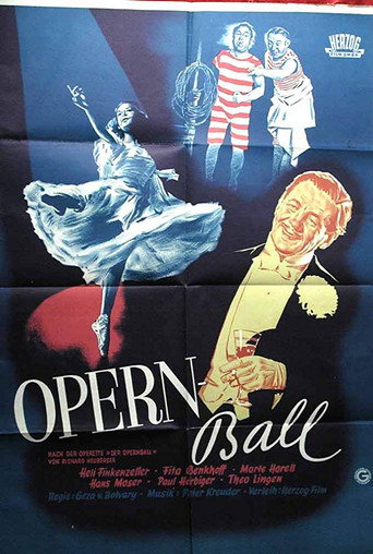 Movie poster for Opera Ball (1939)